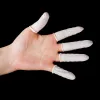 手袋使い捨ての指先プロテクターグローブ天然ゴムの非滑り止めラテックスフィンガーコット指先耐久性ツール