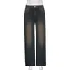 Jeans féminins surdimensionnaires Vintage Vint 90 x y2k Pantal