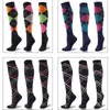 Chaussettes de compression de compression hosiery nylon infirmières médicales bassages en extérieur cyclisme à séchage rapide basket-ball sportif adulte coulant y240504