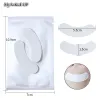 Eyelashes 25/50/100/200/500 Packs Thin Hydrogel Eye Patches under Eye Pad Nonwaven Fabric Eye Paper Patches for Eyelash Extension Pad