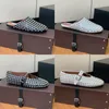 Designer balet płaskie buty kobiety nowe siatki swobodne balety designerskie sandały kapcie okrągłe głowę mokwaki na łódź dhinestone buty luksusowe skórę buty Mary Jane