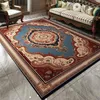 Persisk stil stor matta för vardagsrum röda bohemiska mattor lounge kontor matsal europeisk tatami matta sänganpassningsbar 240419