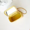 10A Spiegelqualität Designer Mini Eitelkeit Hülle Taschen 17 cm Damenkosmetikbeutel Real Lederstapfen Geldbeutel Luxurys Kalb