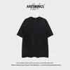 Areswwings Summer American Loose Washed Old T-shirt Couple de même style 2393