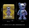 Bound Box Cartoon Teddy Theme Trendy Play Electric Light Firestone Series Teddy Bear Mystery Box Blind Box RSV Bijoux fait à la main T240506