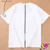 Herr t-shirts 2024SS White Haculla Star T Men Women Graffiti Witch T-Shirt Crew Neck Topps Classic Line Print Short Seve H240507