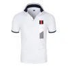 2023 Sommer Neue Männer Revers Anti-Pillin Polo-Hemd gestickt Kurzärmel Casual Business Fashion Slim Fit Polo Shirt für Männer