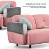 Camas de cadeira 2 PCs Sofá Proteção de Proteção do sofá Tampa de estiramento não deslizamento Slipcovers SLIPLO
