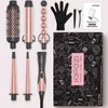 KIPOZI Professional Curling Iron 5-in-1 Hair Tools Instant Heating Electric Curling Iron Air Brush Ceramic Barrels for Woman 240507