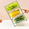 Storage Bottles Crisper Food Refrigeration Neat And Beautiful Fresh High Transparency Household Collection Utensils Drawer Boxes