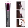 Curling Irons Cordless Curler Automatic Electric Wave Ceramic Fast Heating LCD Display Hair Iron Q240506