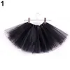 Robe tutu belle moelleuse tulle doux bébé enfants danse tutu jupe tutu pour fille paillette 3 couches tulle tout-petit pettishirt enfants jupe d240507