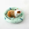 Supplies Circular Hamster Bed Comfortable Sleep Mat Pad for Hedgehog Squirrel Mice Rats Guinea Pig Chinchilla Small Animal Soft Cushion