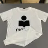 Isabel Marant Designer Tees Mens Mens Women Tshirt New Fashion Letter Print