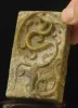 Sculpturen Old Natural Jade Handcarved Standue of Dragon Pendant