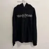 ブランドMargiela Hoodie Mens HoodiesスウェットシャツデザイナーMM6カレンダーパーカーセーター倒立数スクランブル不規則な四角形のプルオーバーメゾン120