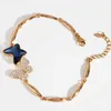 Bracelet pour femmes en bracelet en cristaux autrichiens adaptés aux filles avec des cadeaux de conception à la mode et des cadeaux de mariage Q240506