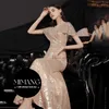 여성을위한 이브닝 드레스 2024 New Style Prom Dresses Meimaid Skirt High End Grand and Elegant