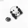 Pinos broches fofos panda chinesa olhando para baixo broooch de pin chapéu de chapéu de lenço da série de lenços infantis wx wx