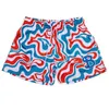 Shorts pour hommes à la mode de peinture de la marque Mesh à séchage rapide à quatre points sous le genou de basket-ball Running Beach Pantal Summer