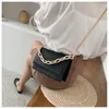 Tasche 2024 Luxus Single Schulter Messengerinnen Frauen Designer Leder All-Match Fashion Chain Ladies Mini