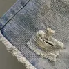 Frauen Jeans weibliche Sommer -Denim -Shorts Frau Diamant Perlen Quasten glänzend schick