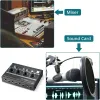 Wzmacniacze MIC 2U Wzmacniacz słuchawkowy 4 -kanałowy mono/stereo metalowy wzmacniacz słuchawkowy stereo z RCA/6.35 mm/3,5 mm sterowanie głośnością wejściową