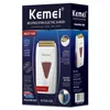 Shavers électriques Original Kemei Fination Fade Rechargeable Rasage électrique Rasage Coiffure Rasoir Electric Razor pour hommes Bald Tête de tête Machine Y240503