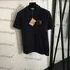 Femmes Polo T-shirt Lettres de mode broderie Tees Tops de coton à manches courtes Camies Classic Soft Touch Shirts Camisoles