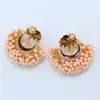 Dangle Earrings Vintage National Retro Bollywood Kundan Drop Jhumka Jhumki Gypsy Jewelry Gift Ins