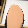 Sliders designer för kvinnor glider sandaler sommarläder tofflor flickor strand svart vit djur tryck platt flip flops lyxiga bilder blommor brokad randig redskap