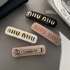 Clip per capelli Barrettes Designer Luxury Letter Clip per capelli Classico Cancella Lettera Hairpins Hairclips for Girls Hair Jewelry