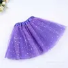 tutu Dress 12colors Ball Gown Baby Princess Tutu Skirt Girls Kids Party Ballet Dance Wear Pettiskirt Clothes d240507