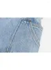 Jeans femminile femminile strappato da donna tasche a vita alta denim femmina estate moda streetwear shorts sexy pantaloncini sexy