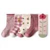 New Baby Kids Soft Cotton Socks Boys,Girls,Baby,Cute Cartoon animal Stripe Dots Fashion baby Socks Autumn Winter