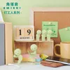 Blind Box Inscock Smiki Work Serie Blind Mystery Box NoctiCécent Green Doll Action Figures Cartoon Desktop Decoration Model Doll Gift Toy T240506