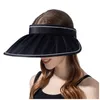 Wide Brim Hats UPF 여성을위한 50 주름 썬 캡 여가 햇빛 야외 승마 해변 선생 스크린 양동이