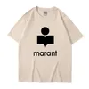 Isabel Marant Designer Tees Mens Mens Women Tshirt New Fashion Letter Print