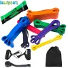 Équipements Band de fitness Pull Up Bands élastiques Boucle de résistance en caoutchouc Boucle de puissance Power Set Home Gym Workout Expander Renforcen Training