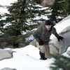 Mens d'hiver softshell vestes imperméables tactiques manteau de capuche masculine combat de pêche à la randonnée Camping Pantalon de ski d'escalade pantalon 240507