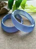 100 bracciali di giada vero blu calcedony women bangle braccialetti di giada braccialetti giada ametista aggiungi certificati jadeite bracciali lj201020205647016