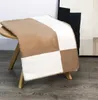 Planta de carta simples manta moderna minimalista de caxemira de lã móveis de mobília de amostra de decoração de sala de decoração