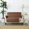 Bettwäsche 1 2 3 Sitzer wasserdichte Sofa -Deckung Haustier Kinder Sofa Matten Couch Rutschbezüge für Wohnzimmer staubdichter Möbelschutzabdeckungen