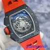 Minimaliste RM Wrist Watch RM011-FM Édition limitée de 88 RM011 Chronographe en céramique noire de feu minuit RM011