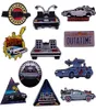 Pins Brooches Delorean Badge Badge Outatime Car Brooch Time Traim Match