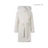 Trench femminili cappotto di moda Luxury Wool's Wool Masches Desiglle