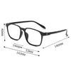 Sunglasses Without Screws Fashion Lightweight TR90 Rectangle Progressive Multi-focal Reading Glasses 0.75 1 1.25 1.5 1.75 2 To 4
