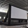 10mwx8mh (33x26ft) avec du ventilateur géant souffle à l'extérieur du cinéma de projection de projection de fête de cinéma gonflable projecteur portable projecteur extérieur