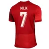 2024 Polônia Lewandowski Soccer Jerseys 24 25 Polonia Krychowiak Grosicki Zielinski Milik Zalewski Szymanski Polish Football Cirlat