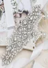 Flower Pearl Rimestones Bride Bride Sash Gold Color Celt Bridal White Ivory Ribbon Women Robe Party Accessoires de mariage M374 Y209867354